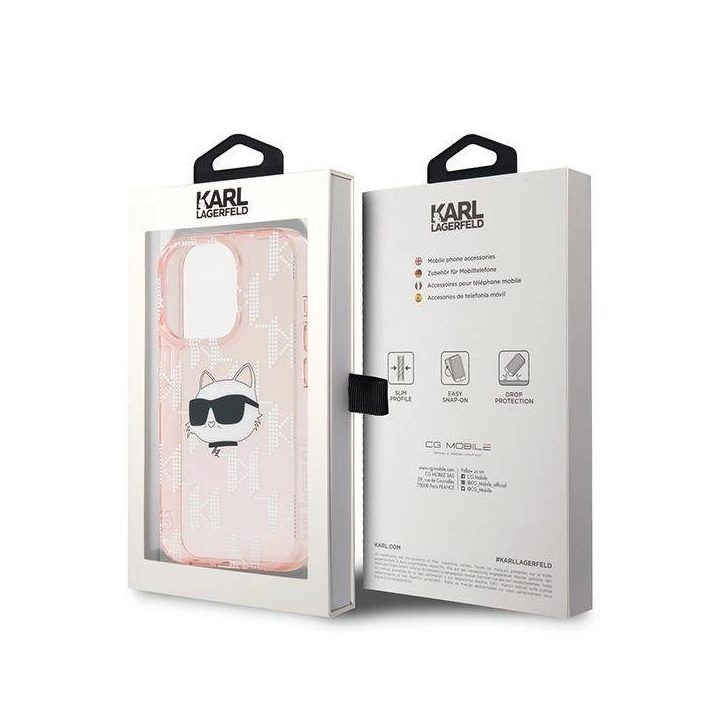 dėklas iPhone 15 Pro - rožinis