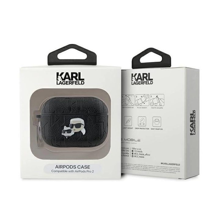 Apsauginis dėklas AirPods Pro 2“ - juodas
