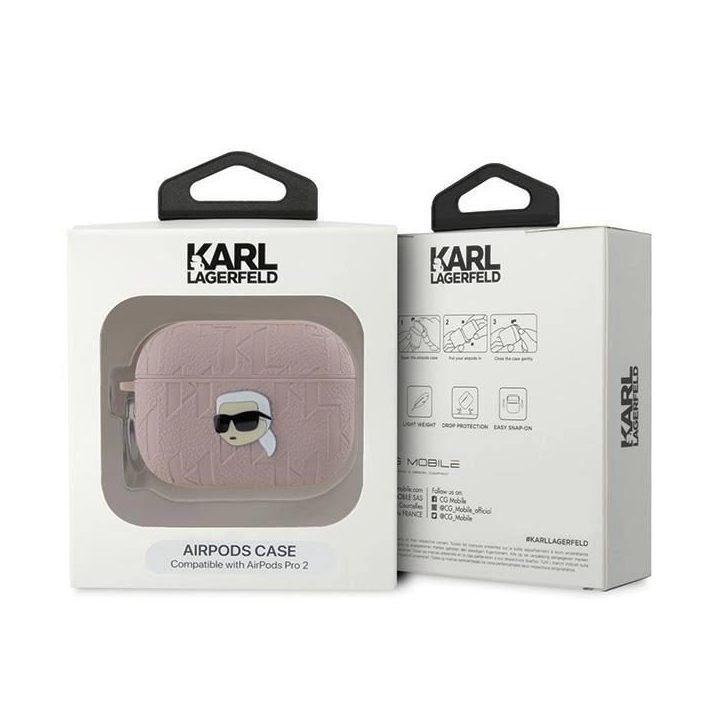 apsauginis dėklas AirPods Pro 2“ – rausvos spalvos