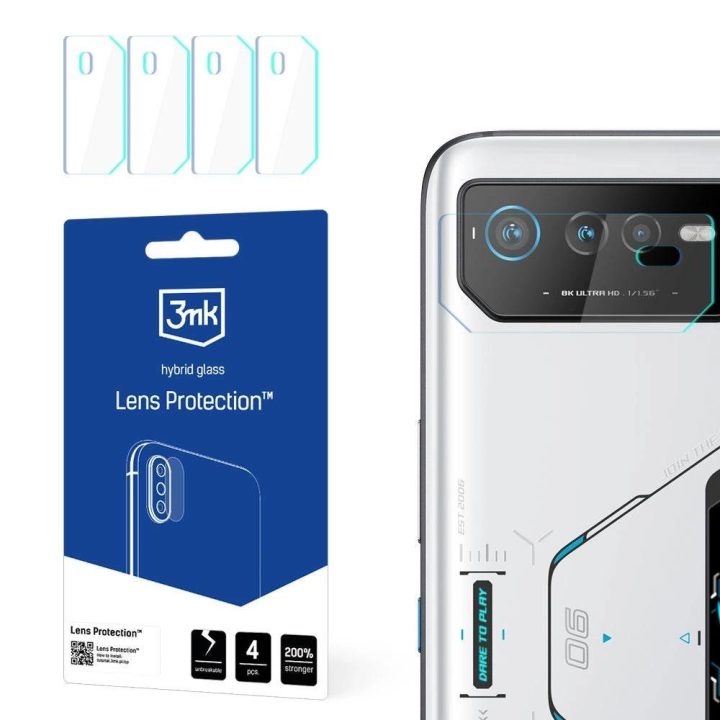 hibridinis fotoaparato stiklas Asus ROG Phone 6 / 6 Pro / 6D / 6D Ultimate