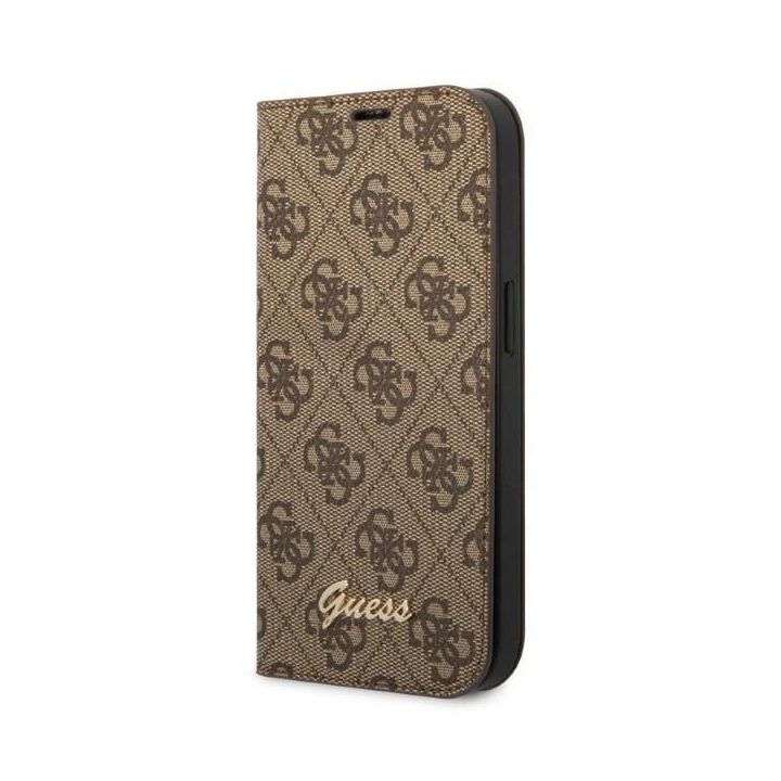 iPhone 14 Pro Max 6.7 ruda / ruda knyga 4G Vintage Gold Logo