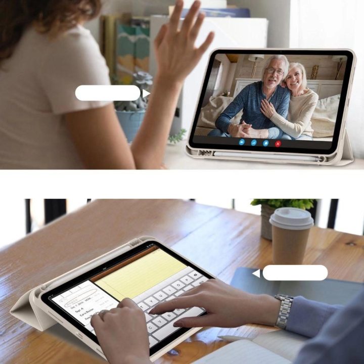 dėklas 10,9 col. iPad“ (2022 m.) – smėlinės spalvos