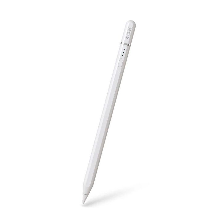 Digital Magnetic Stylus Pen 3 Magnetinis iPad Planšetiniam – Baltos Spalvos