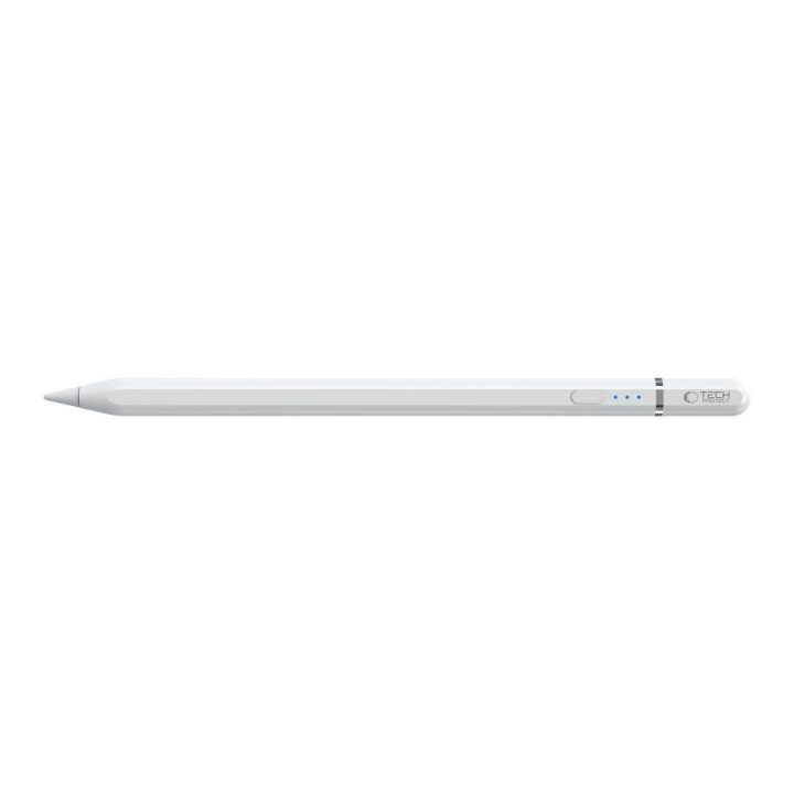 Digital Magnetic Stylus Pen 3 Magnetinis iPad Planšetiniam – Baltos Spalvos
