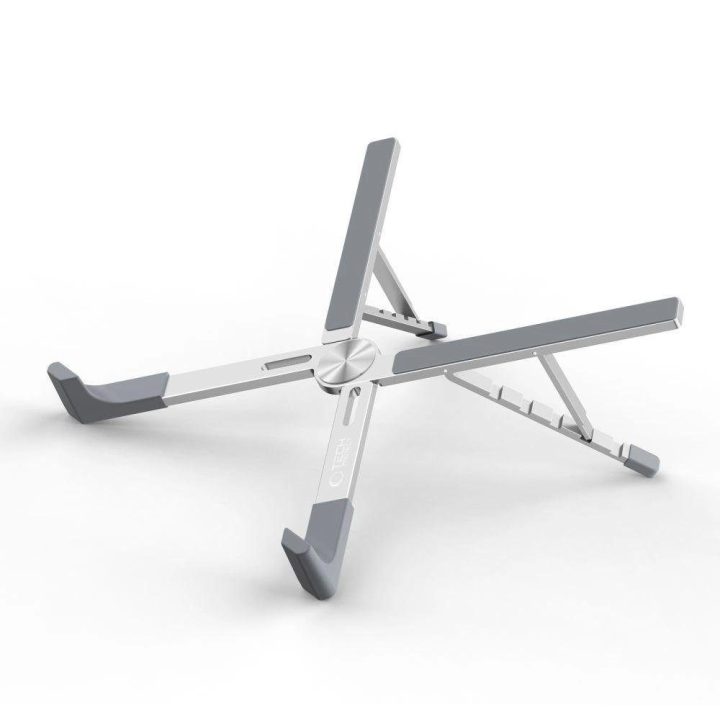 nešiojamojo kompiuterio stovas – sidabrinis