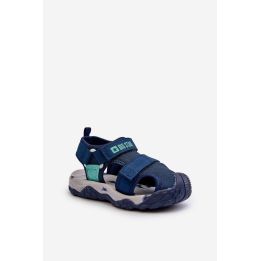 Berniukų sandalai su velcro Big Star NN374236 Navy