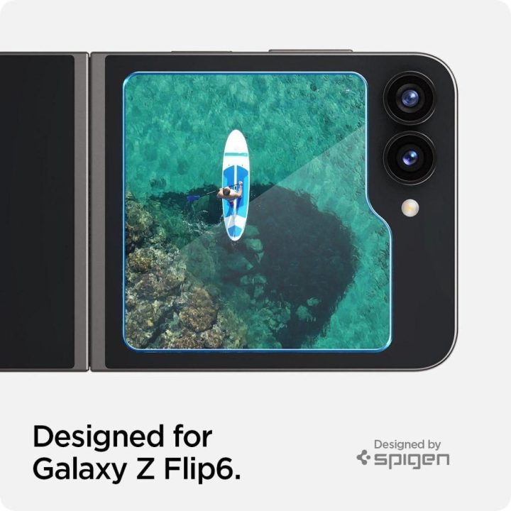 grūdintas stiklas Samsung Galaxy Z Flip 6 - 2 vnt.