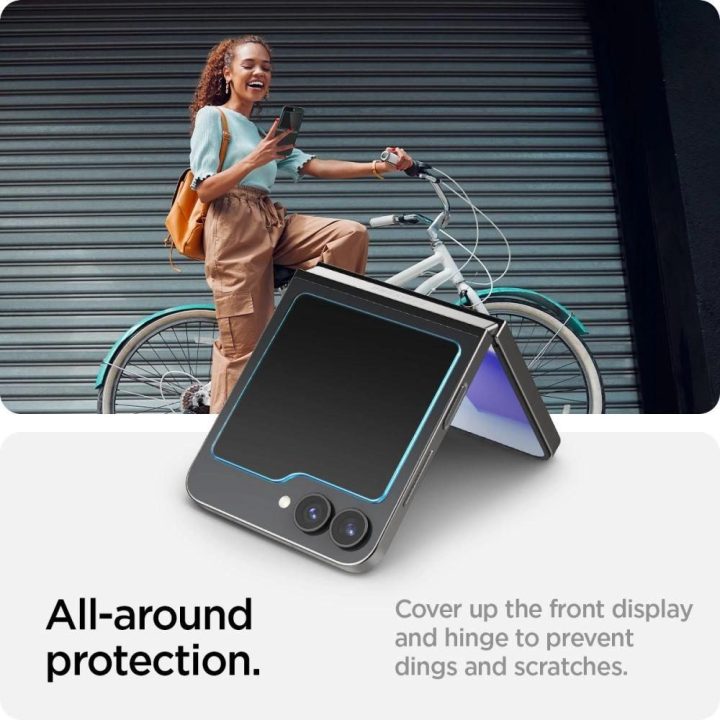 grūdintas stiklas Samsung Galaxy Z Flip 6 - 2 vnt.
