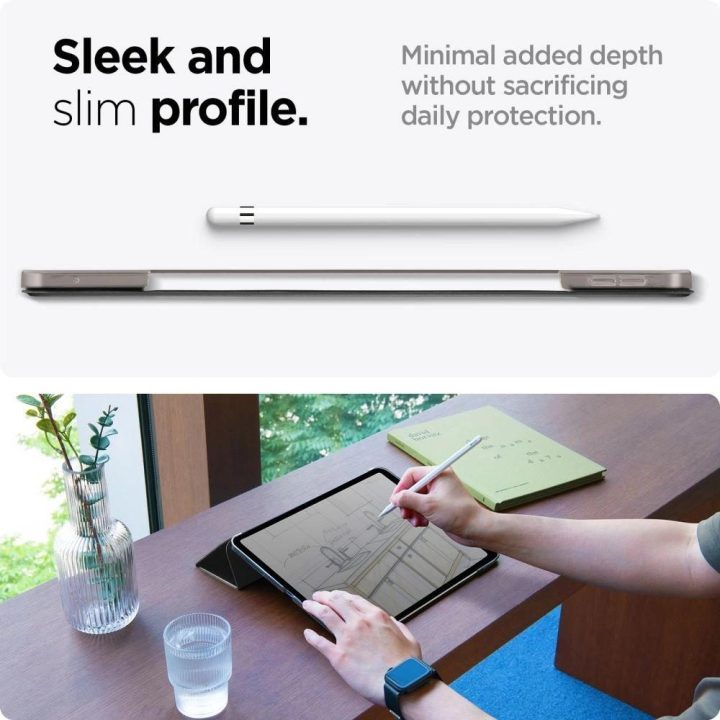 dėklas iPad Pro 13“ 2024 – juodos spalvos