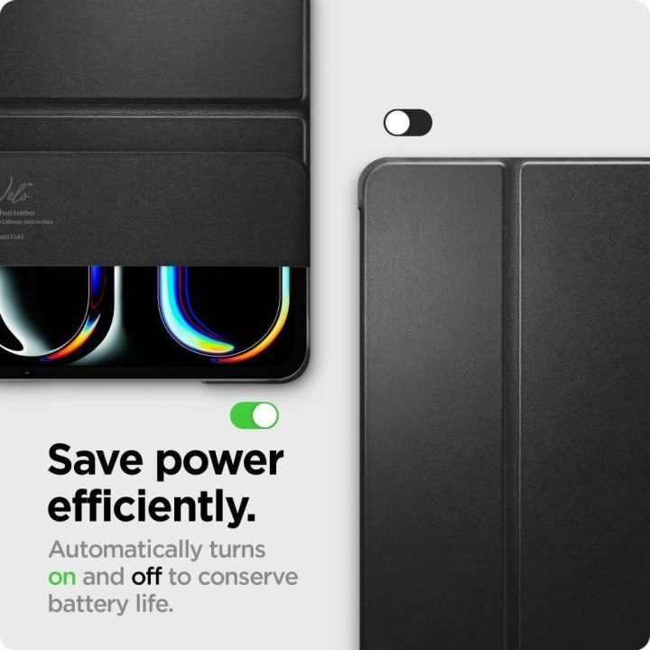 dėklas iPad Pro 13“ 2024 – juodos spalvos