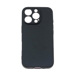Minkštas dėklas iPhone 16 Pro Max - juodas