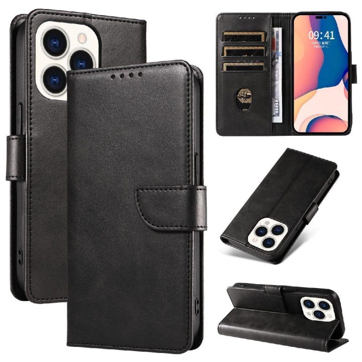 Odinis dėklas iPhone 16 Pro - juodos spalvos