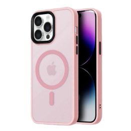 Dėklas MagSafe iPhone 16 Pro“ – rožinis