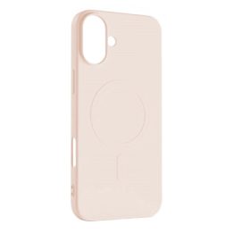 dėklas MagSafe iPhone 16 telefonui - švelniai rožinis