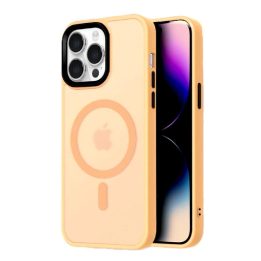 dėklas MagSafe iPhone 16 - oranžinis