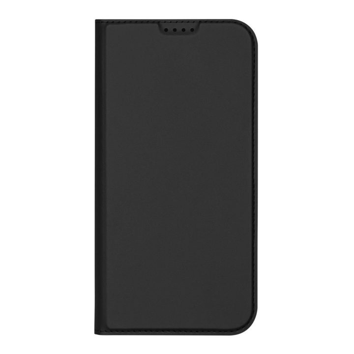dėklas skirtas iPhone 16 Plus“ su atvartu ir kortelių skyreliu - juodas