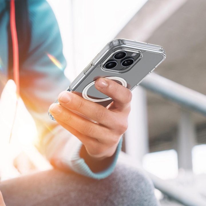 dėklas su MagSafe“ iPhone 16 Pro“ - skaidrus