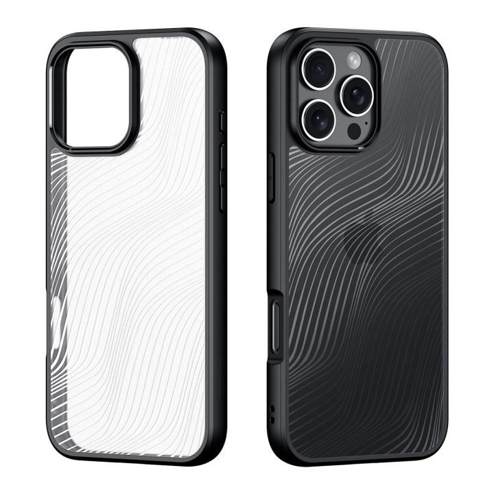 dėklas iPhone 16 Pro Max“ – juodos spalvos
