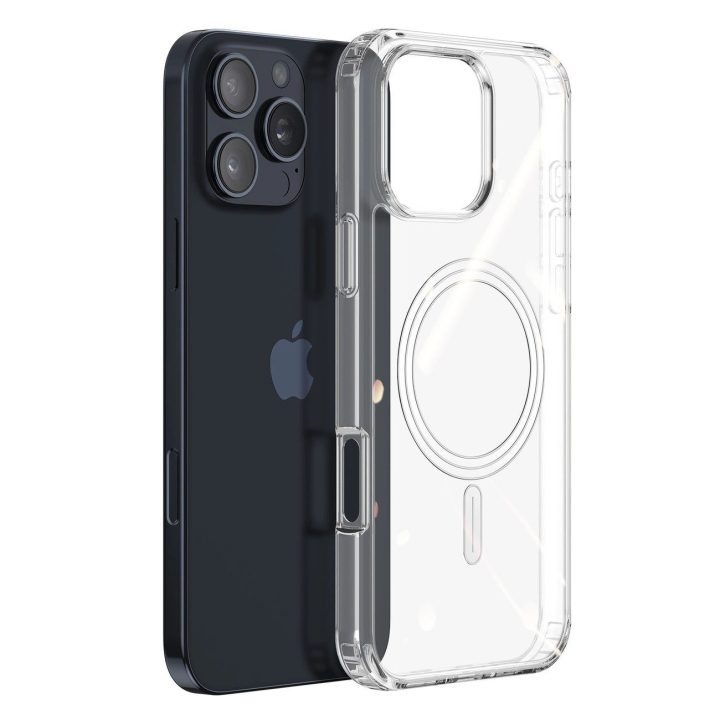 dėklas su MagSafe iPhone 16 Pro Max – permatomas