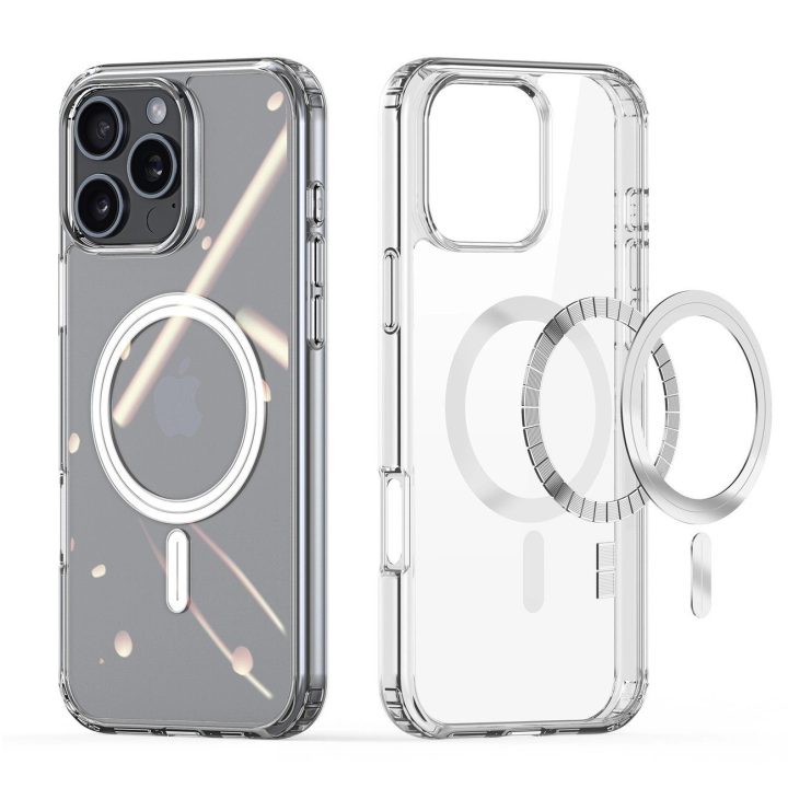 dėklas su MagSafe iPhone 16 Pro Max – permatomas