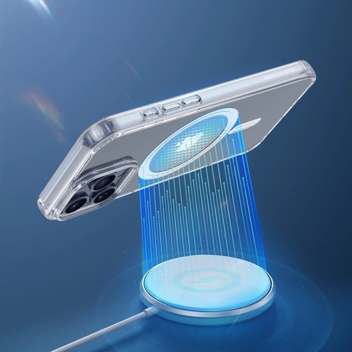 dėklas su MagSafe iPhone 16 Pro Max – permatomas