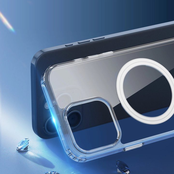 dėklas su MagSafe iPhone 16 Pro Max – permatomas