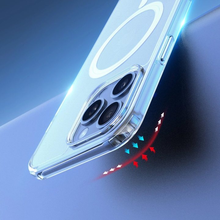 dėklas su MagSafe iPhone 16 Pro Max – permatomas