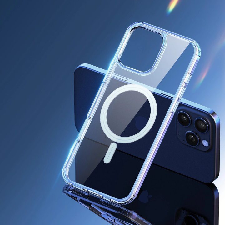 dėklas su MagSafe iPhone 16 Pro Max – permatomas