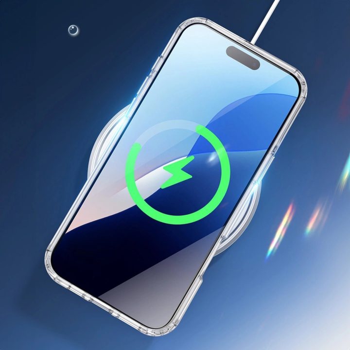 dėklas su MagSafe iPhone 16 Pro Max – permatomas