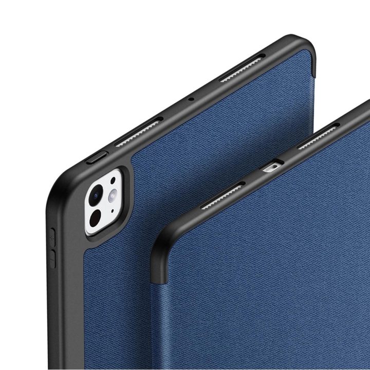 dėklas su atvartu ir išmaniąja miego funkcija Xiaomi Pad 6/6 Pro - mėlynas