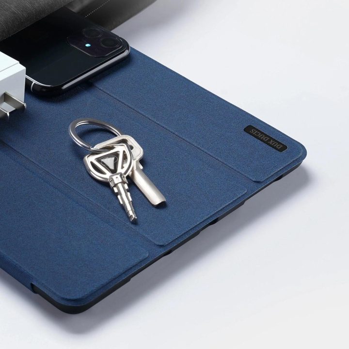 dėklas su atvartu ir išmaniąja miego funkcija Xiaomi Pad 6/6 Pro - mėlynas