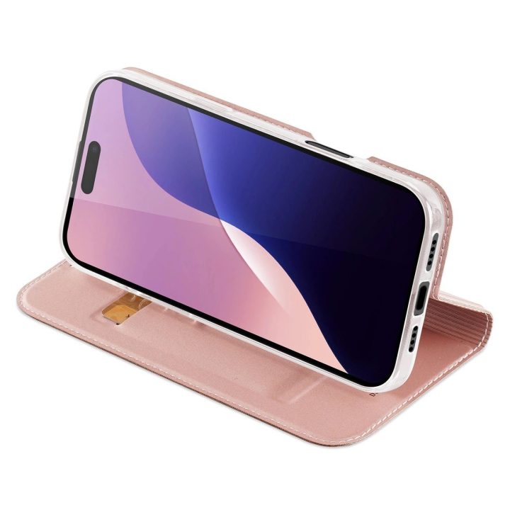 dėklas iPhone 16 Pro Max“ su kortelių lizdu – rožinis