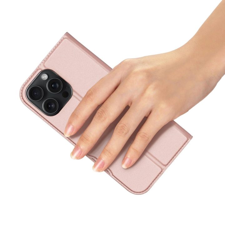 dėklas iPhone 16 Pro Max“ su kortelių lizdu – rožinis