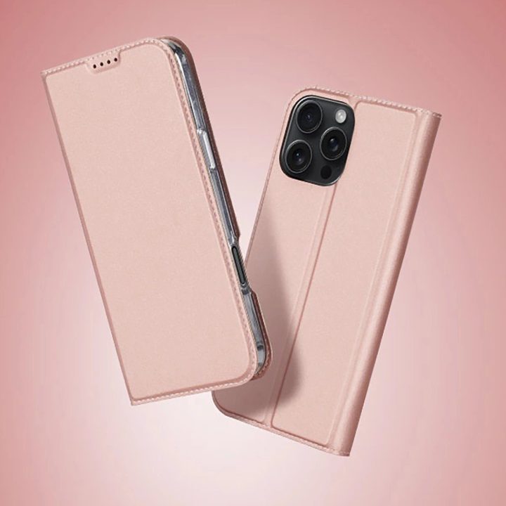 dėklas iPhone 16 Pro Max“ su kortelių lizdu – rožinis