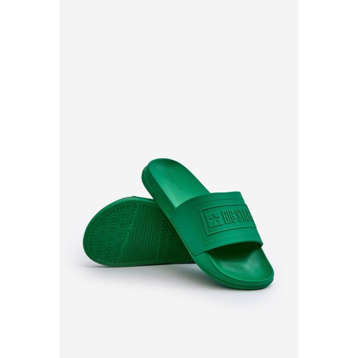 Vyriškos Big Star NN174650 Green Šlepetės