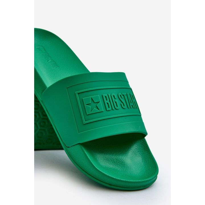 Vyriškos Big Star NN174650 Green Šlepetės
