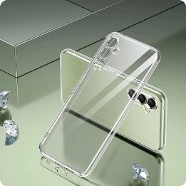 r dėklas Samsung Galaxy M35 5G - Skaidrus