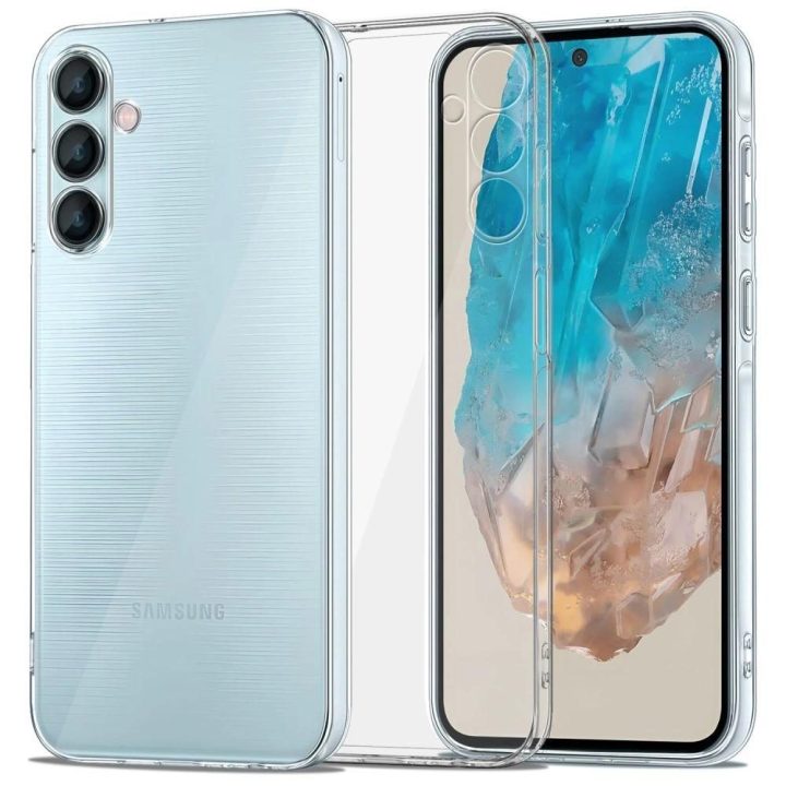 r dėklas Samsung Galaxy M35 5G - Skaidrus