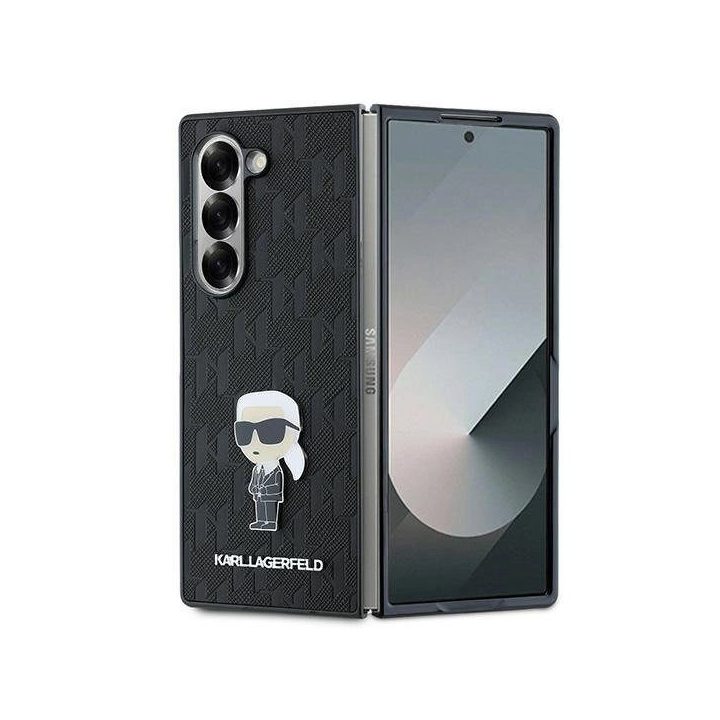 dėklas Samsung Galaxy Z Fold 6“ telefonui – juodos spalvos