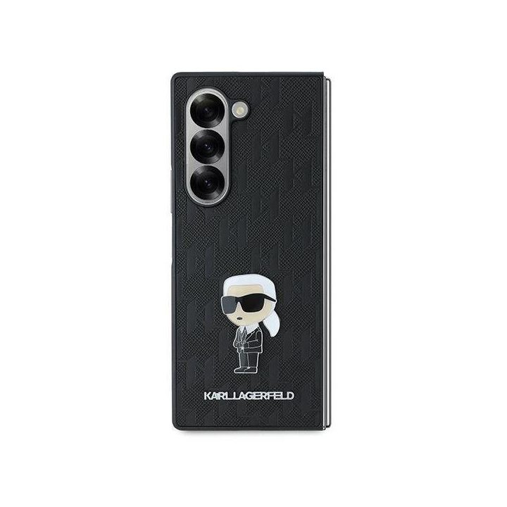 dėklas Samsung Galaxy Z Fold 6“ telefonui – juodos spalvos