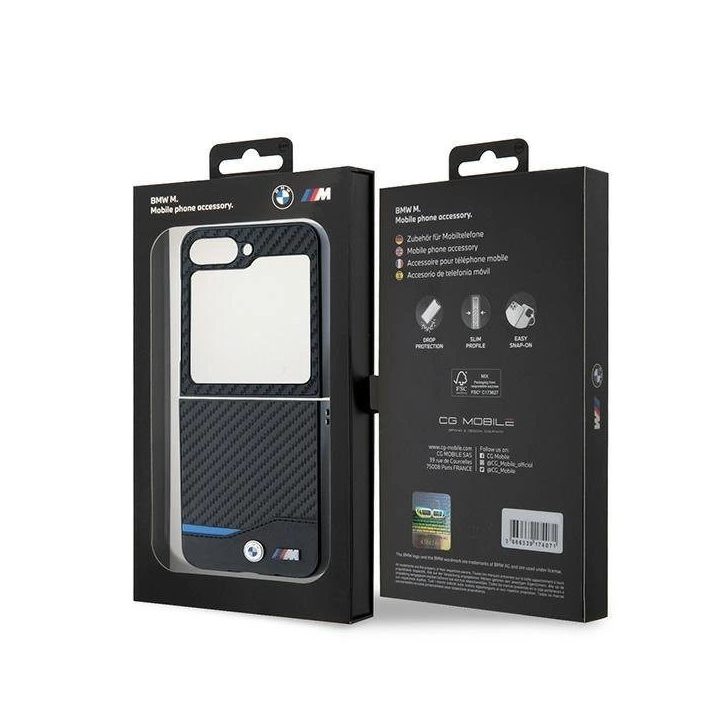 dėklas Samsung Galaxy Z Flip 6 telefonui – juodas