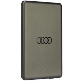 Powerbank Audi Big Logo MagSafe indukcinis 15 W 5000 mAh - pilka