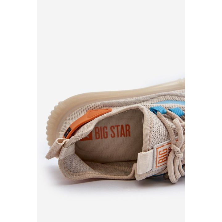 Vyriški sportiniai bateliai HI-POLY SYSTEM Big Star NN174452 Smėlio spalvos