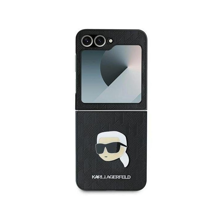 dėklas Samsung Galaxy Z Flip 6“ - juodos spalvos