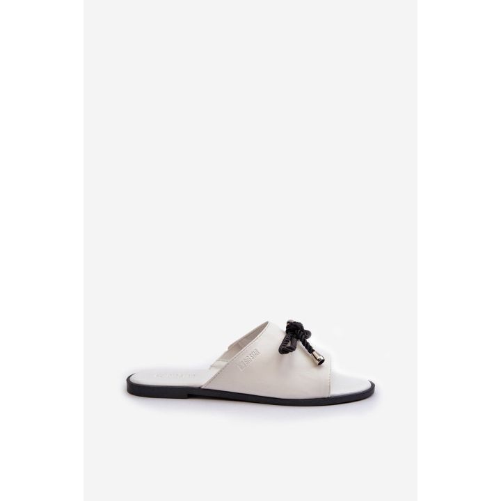 Moteriški ekologiškos odos sandalai Big Star NN274067 White