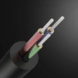garso laidas mini jungtis 3.5mm / mini jungtis 3.5mm 3m - juodos spalvos