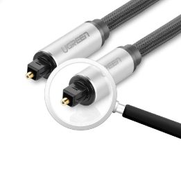 optinis Toslink/SPDIF kabelis 2m - pilkas