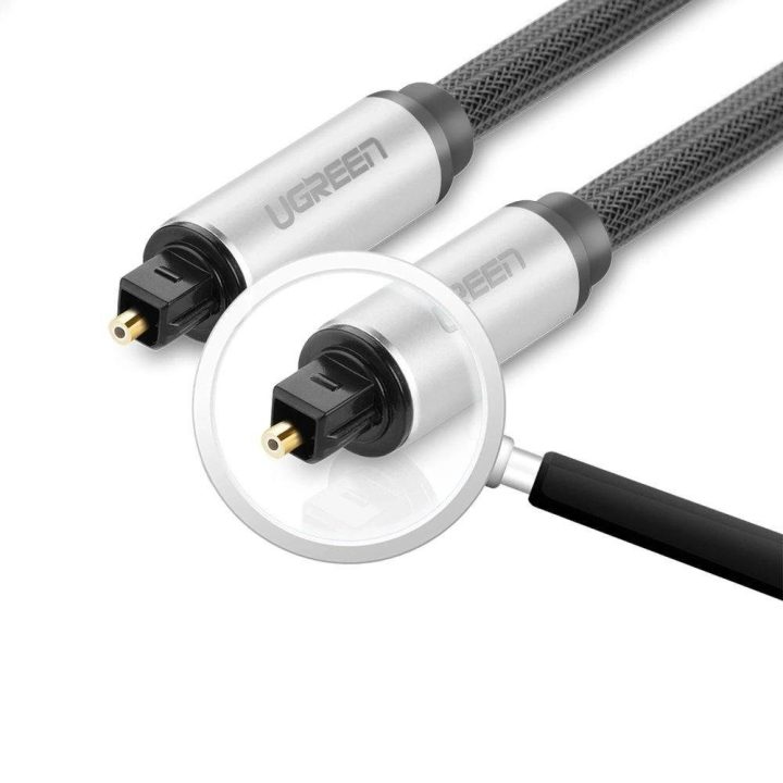optinis Toslink/SPDIF kabelis 2m - pilkas