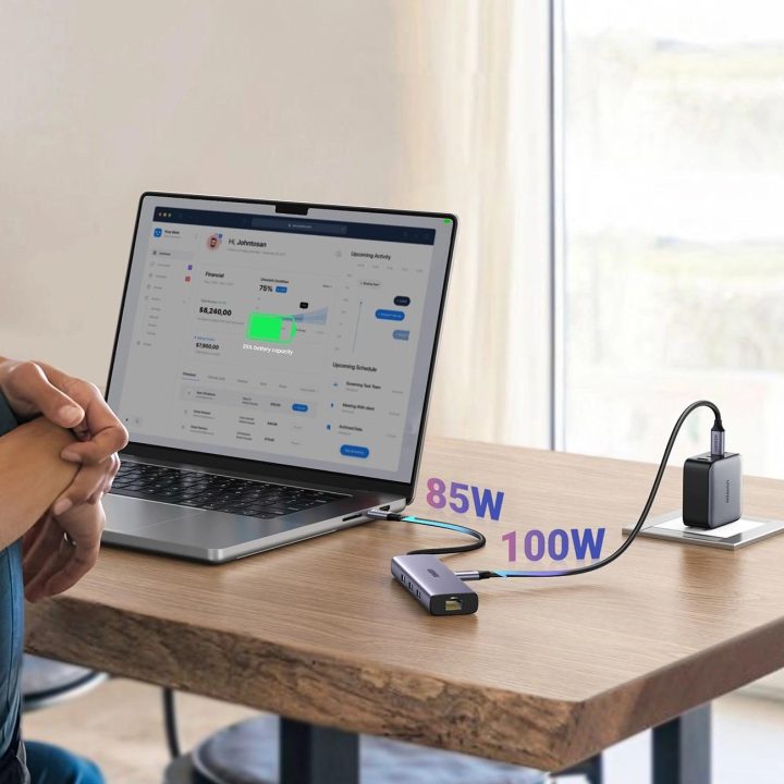 15598 6in1 USB C PD – pilkas