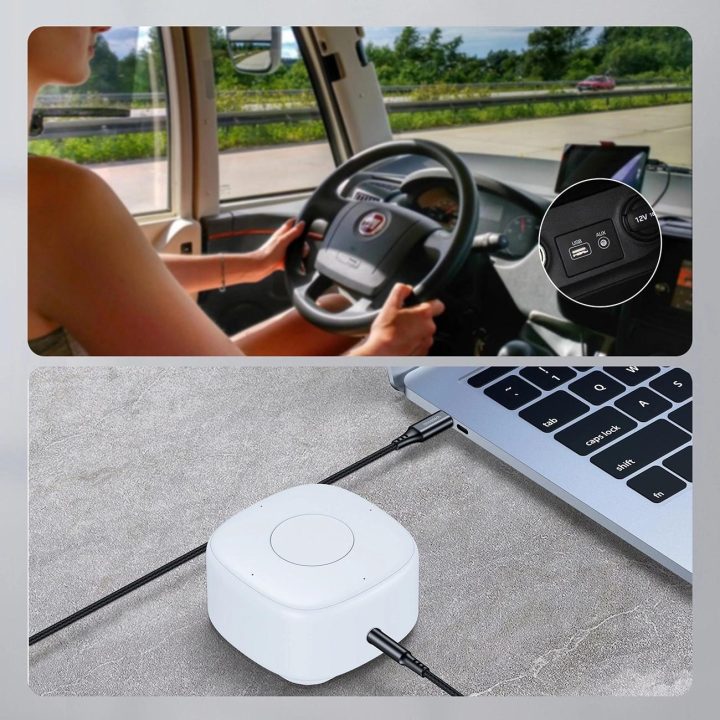 laidas su apšvietimu / mini jungtimi 3,5 mm 1 m – juodas